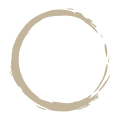Obraz premium Collection hand drawn round shape. Sketch of circular doodles with a marker. Set of circular frames. Vector illustration on a isolation white background