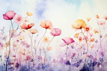 Obraz premium Watercolor Background Watercolor Texture Watercolor Art Watercolor Design Watercolor Illustration 