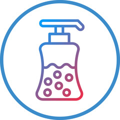 Vector Design Soap Bottle Icon Style