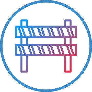 recommend clip art: Vector Design Road Obstruction Icon Style