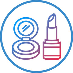 Vector Design Make Up Icon Style