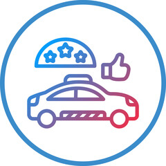 Vector Design Rating Icon Style