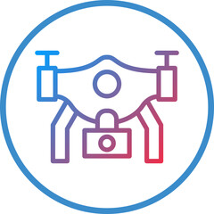 Vector Design Drone Icon Style
