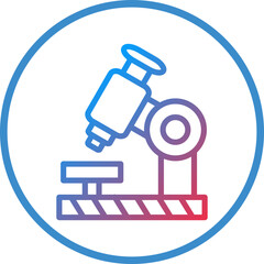 Vector Design Microscope Icon Style