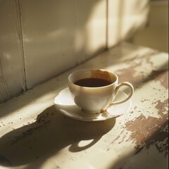 A Cup of Coffee on a Saucer