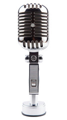 Fototapeta premium PNG Microphone broadcasting technology metal