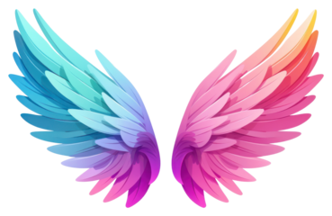 PNG Graphics purple symbol wing transparent background