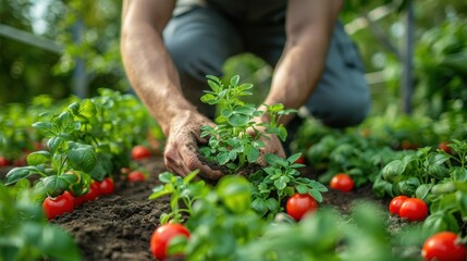 Fototapeta premium gardening, agriculture