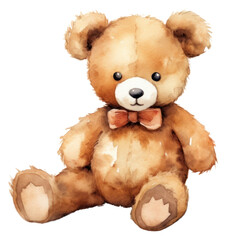 Fototapeta premium PNG Bear toy representation accessories 