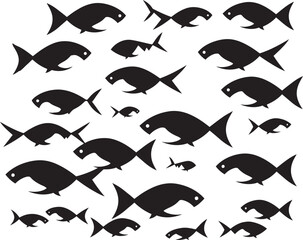 Futuristic Fish Icon Design