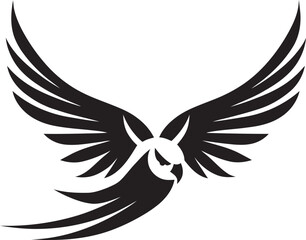 Avocet in Coastal Vector Scene