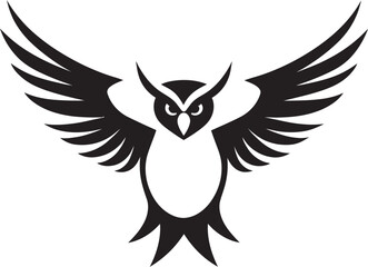 Obraz premium Seagull in Vector Flight Display