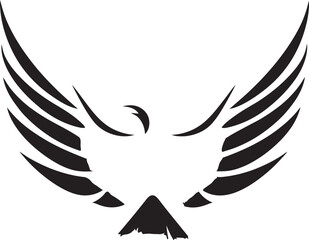Serene Skydance Vector Illustration of Birds Flying