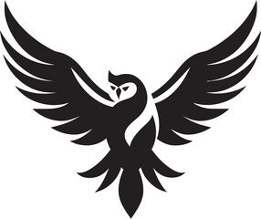 Heavenly Soaring Vector Illustration of Birds in the Sky