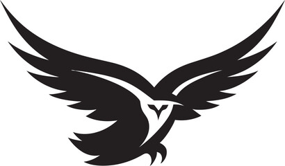 Aerial Ballet Vector Illustration of Graceful Birds