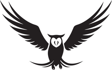 Aerial Symphony Flying Bird Vector Scene