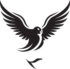 Wings of Wonder Vector Illustration of Birds in Flight