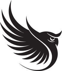 Pelican Gliding in Vector Art