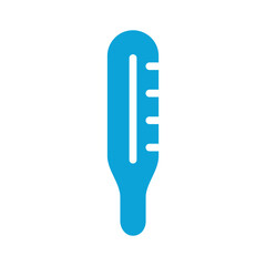 body temperature measuring icon solid vector design in trendy style