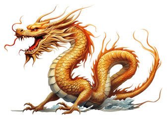 Obraz premium PNG Dragon dinosaur cartoon reptile. AI generated Image by rawpixel.