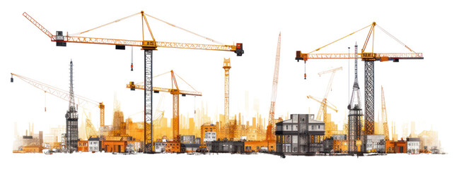 PNG Construction architecture building development. AI generated Image by rawpixel.
