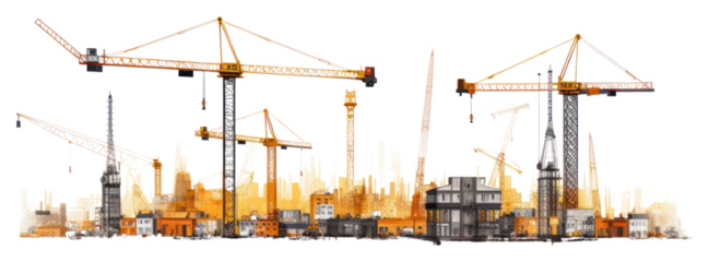 PNG Construction architecture building development. AI generated Image by rawpixel.