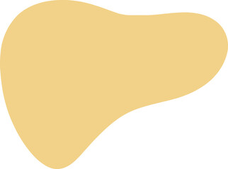 Abstract minimalist design green element