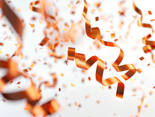 burning candles on a white background