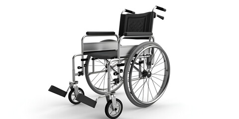 Fototapeta na wymiar Wholesale economy manual wheelchair For Your Rehabilitation Needs on white background 