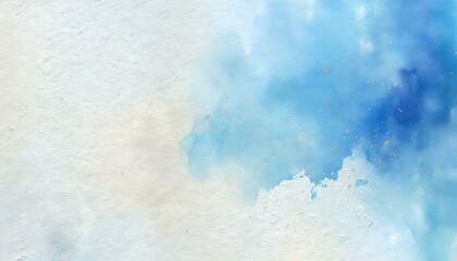 Soothing Shades: Watercolor Paper Texture - obrazy, fototapety, plakaty