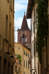 Pistoia, historic city of Tuscany, Italy