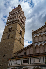 Fototapeta premium Pistoia, historic city of Tuscany, Italy: duomo