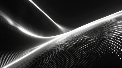 black and white abstract background with lines 
