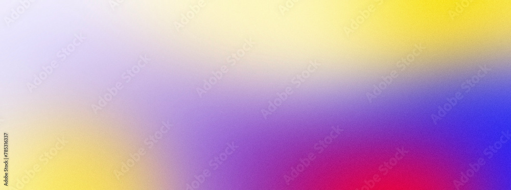 Aufkleber Colorful gradient with noise and blur effects. Gradient beam of light on a transparent background. Colorful glare of neon light