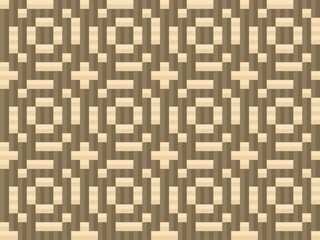 Seamless traditional woven pattern called Anyaman

