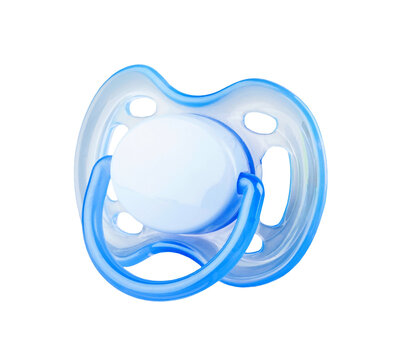 Baby dummy isolated on transparent background. PNG format