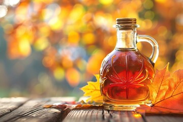 Maple syrup bottle 