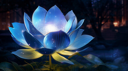 water lily flower high definition(hd) photographic creative image