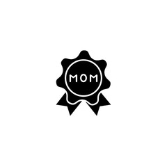 Mother day icon vector illustration logo template for many purpose. Isolated on white background.