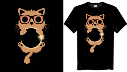 TOTAL SOLAR ECLIPSE 2024 T-Shirt Design