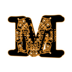 Golden Letters And Soft Illuminations-M.png