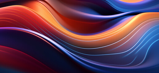 3d render abstract minimalist background AI generated image