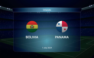 Bolivia vs Panama. America soccer tournament 2024 - 785332330