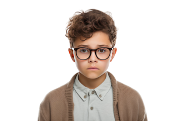 The Intellectual Charm. On a White or Clear Surface PNG Transparent Background.