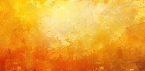 Abstract gradient background with yellow and orange colors, grainy texture.