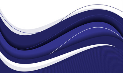 Wave abstract art background template