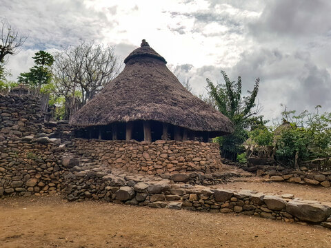 Konso Cultural Landscape,  an arid property of stone walled terraces in the Konso highlands of Ethiopia