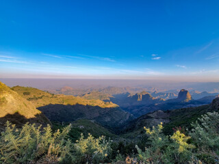Fototapeta na wymiar The most extraordinary landscapes in Ethiopia