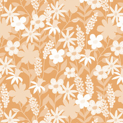 Pattern flower floral spring blossom illustration vector fabric textile design leaf leaves