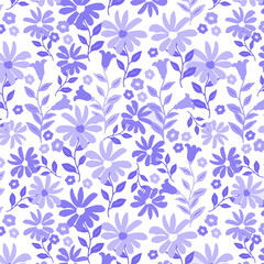 Pattern flower floral spring blossom illustration vector fabric textile design leaf leaves